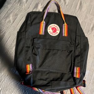 fjallraven Black Backpack
